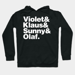 Violet, Klaus, Sunny, Olaf (Alternate) Hoodie